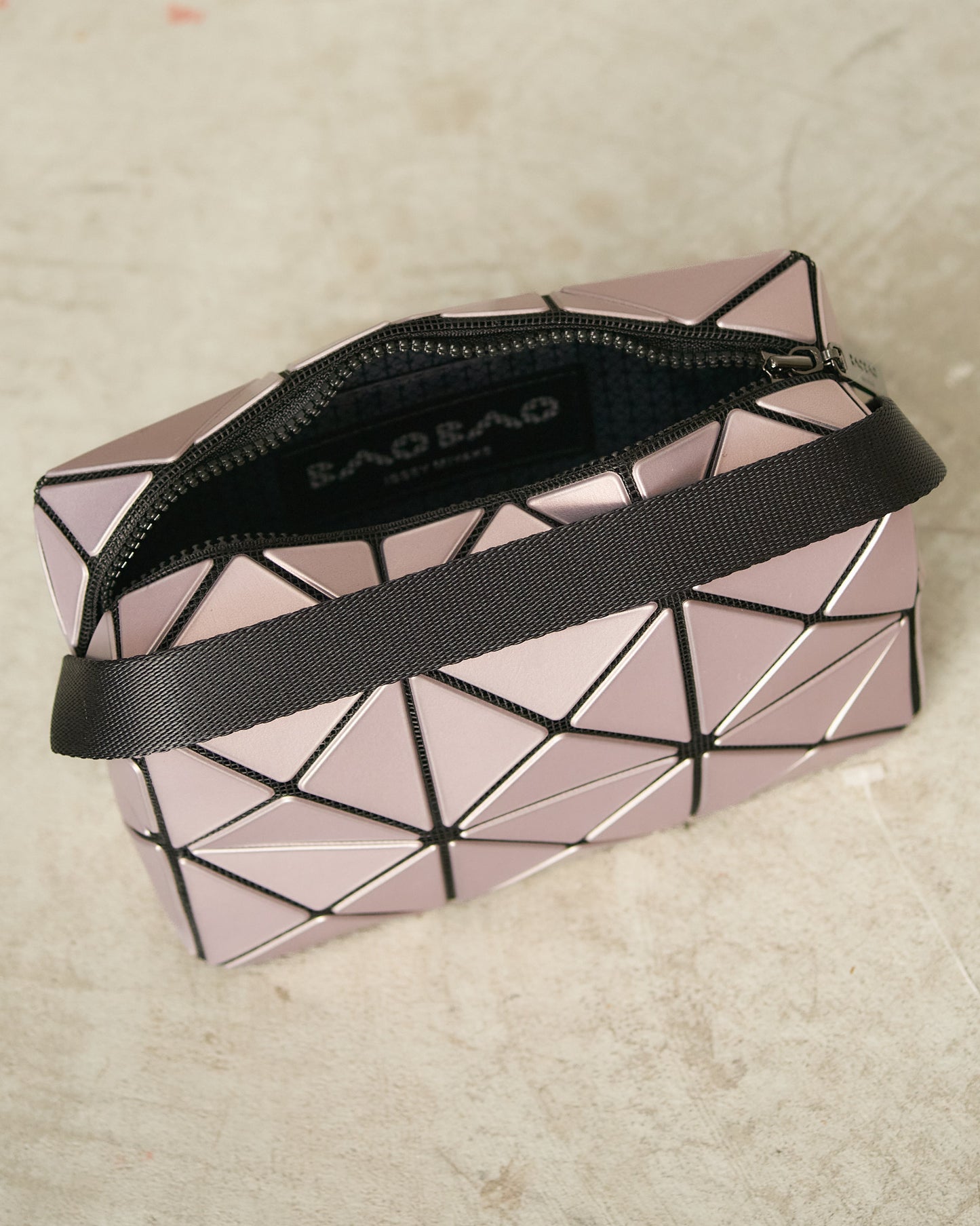 Pink Metallic Cuboid Shoulder Bag