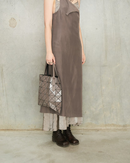 Stone Lucent Metallic Tote