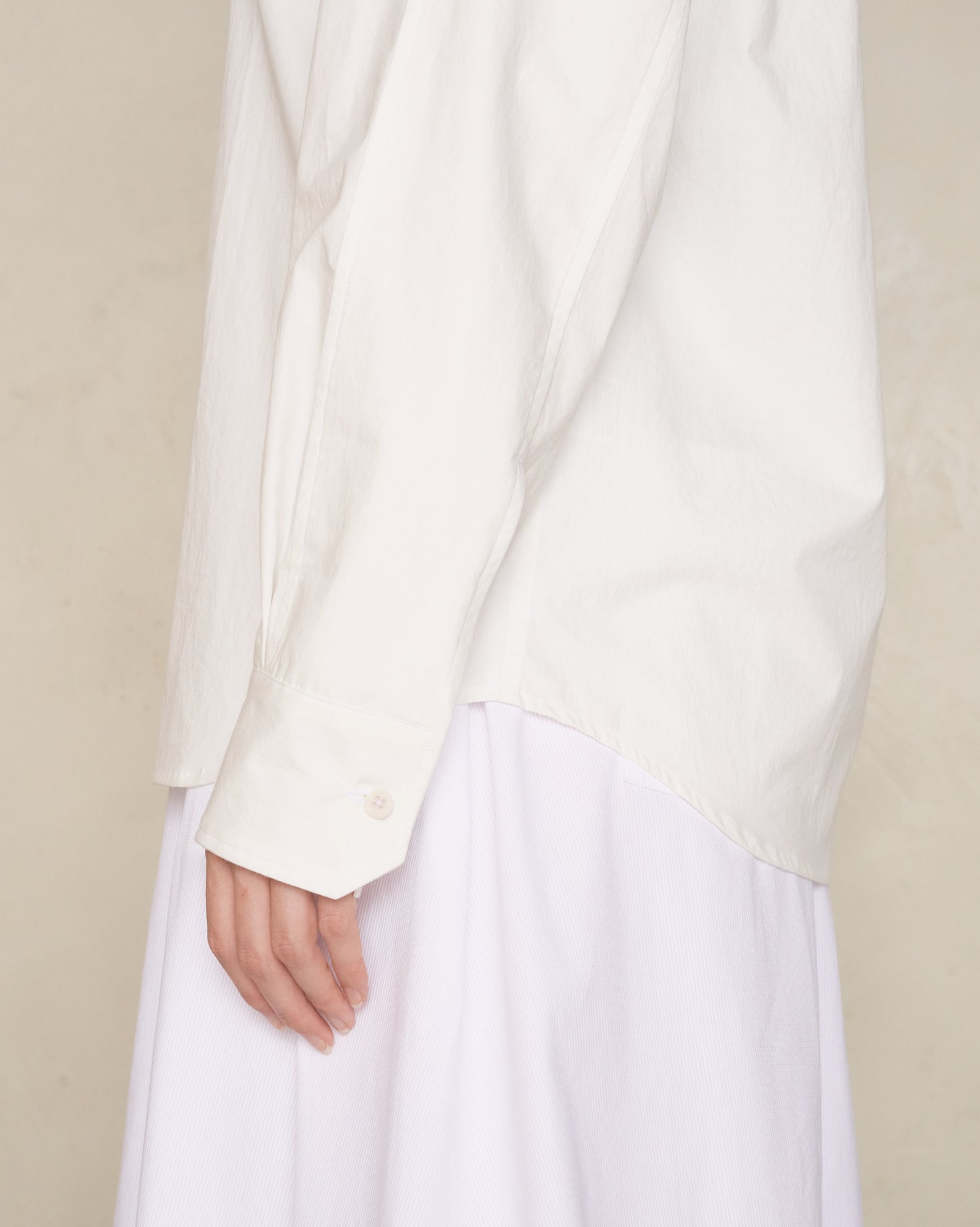White Linear Shirt