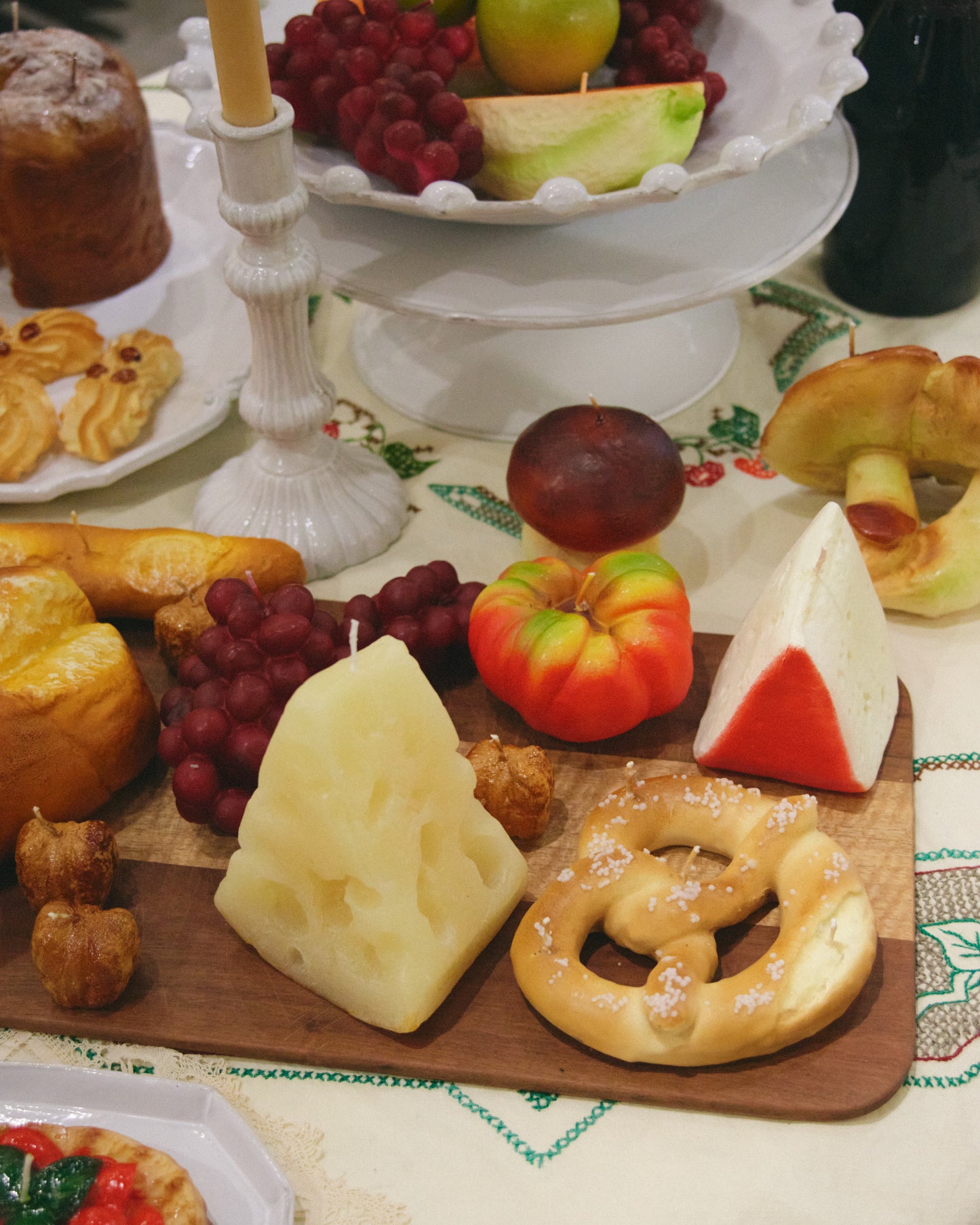 Groviera Cheese Candle