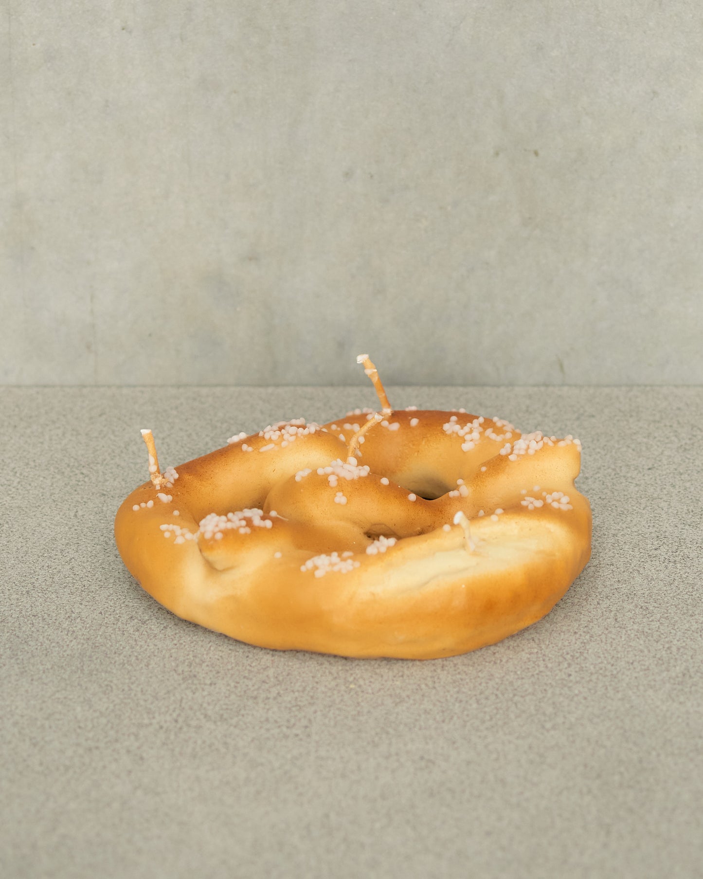 Pretzel Candle