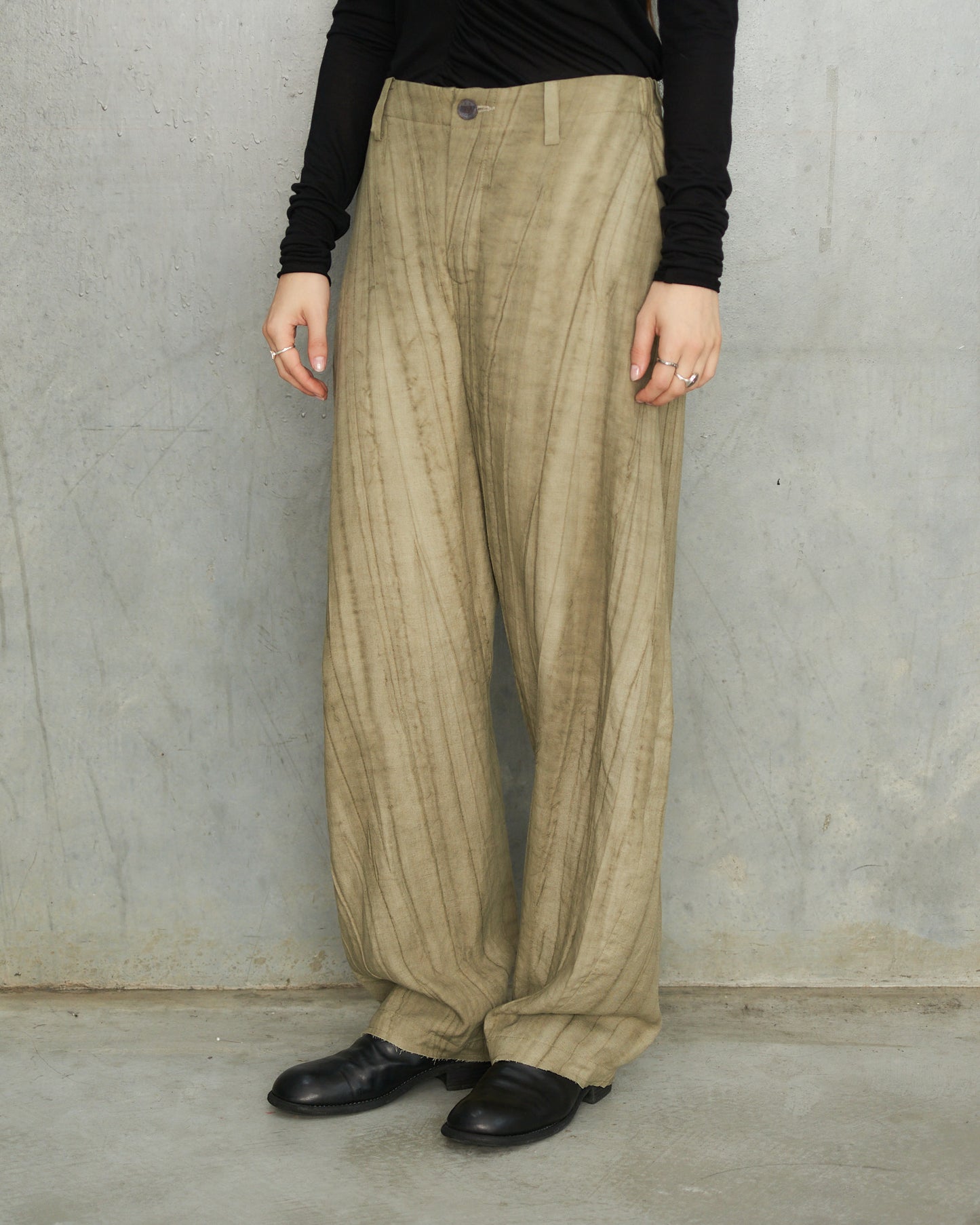 Bamboo Darted Trousers