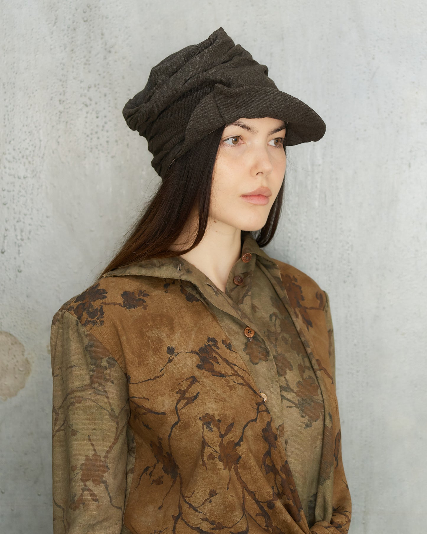 Brown Dart Hat