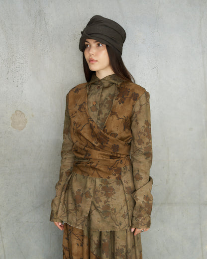 Brown Dart Hat