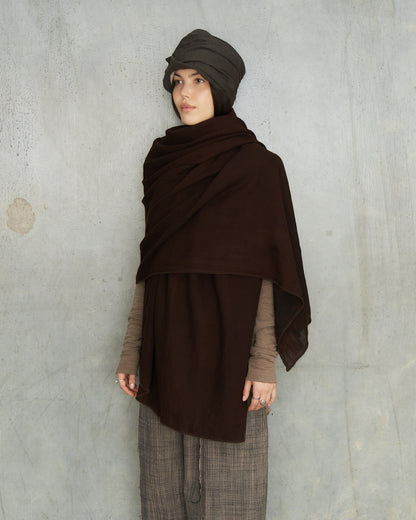 Brown Dyed Scarf
