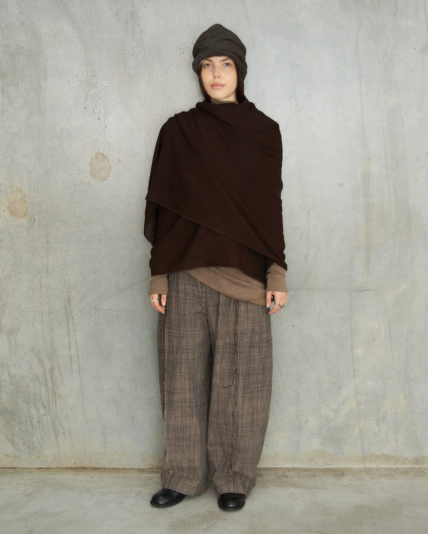 Brown Dyed Scarf