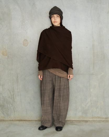 Brown Dyed Scarf