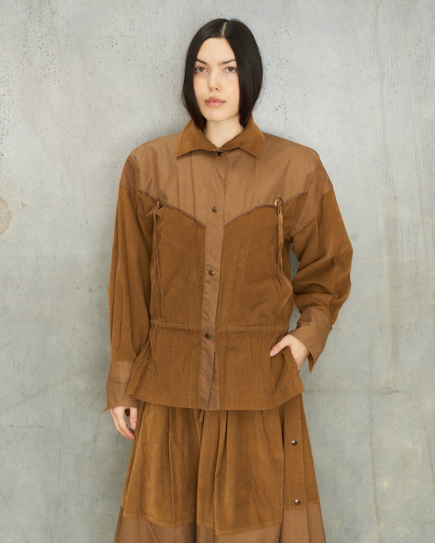 Claude Montana Brown Western 2 Piece Ensemble