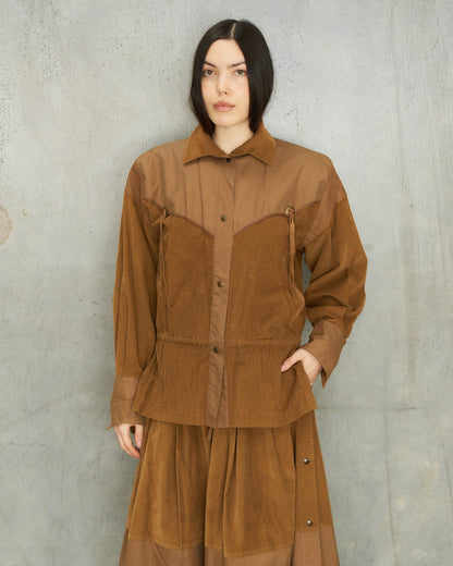 Claude Montana Brown Western 2 Piece Ensemble
