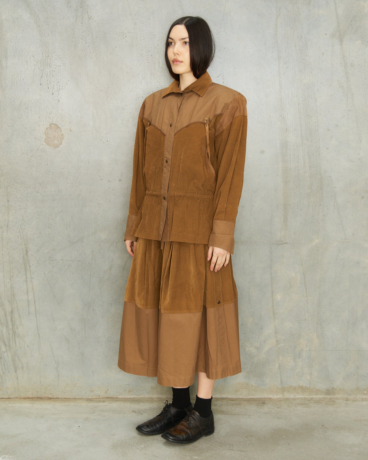 Claude Montana Brown Western 2 Piece Ensemble