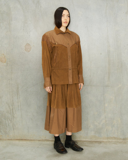Claude Montana Brown Western 2 Piece Ensemble