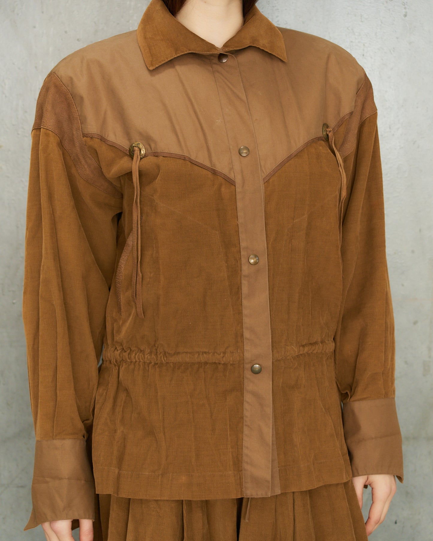 Claude Montana Brown Western 2 Piece Ensemble