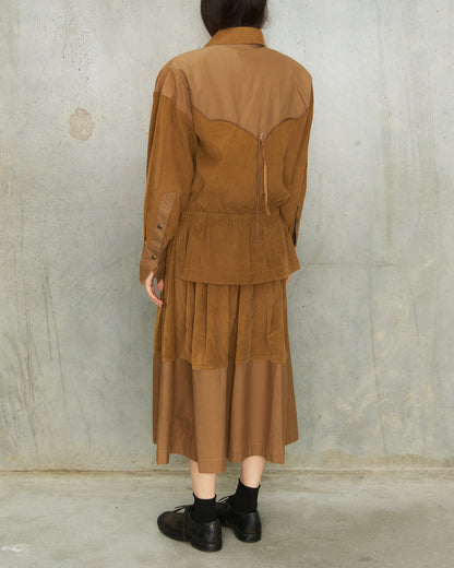 Claude Montana Brown Western 2 Piece Ensemble