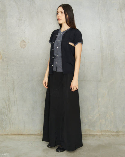 Comme Des Garcons FW1999 Double Layer Button Up Tee