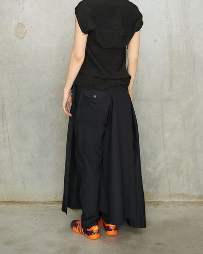 Comme Des Garcons AW2001 Black Skirt Trousers