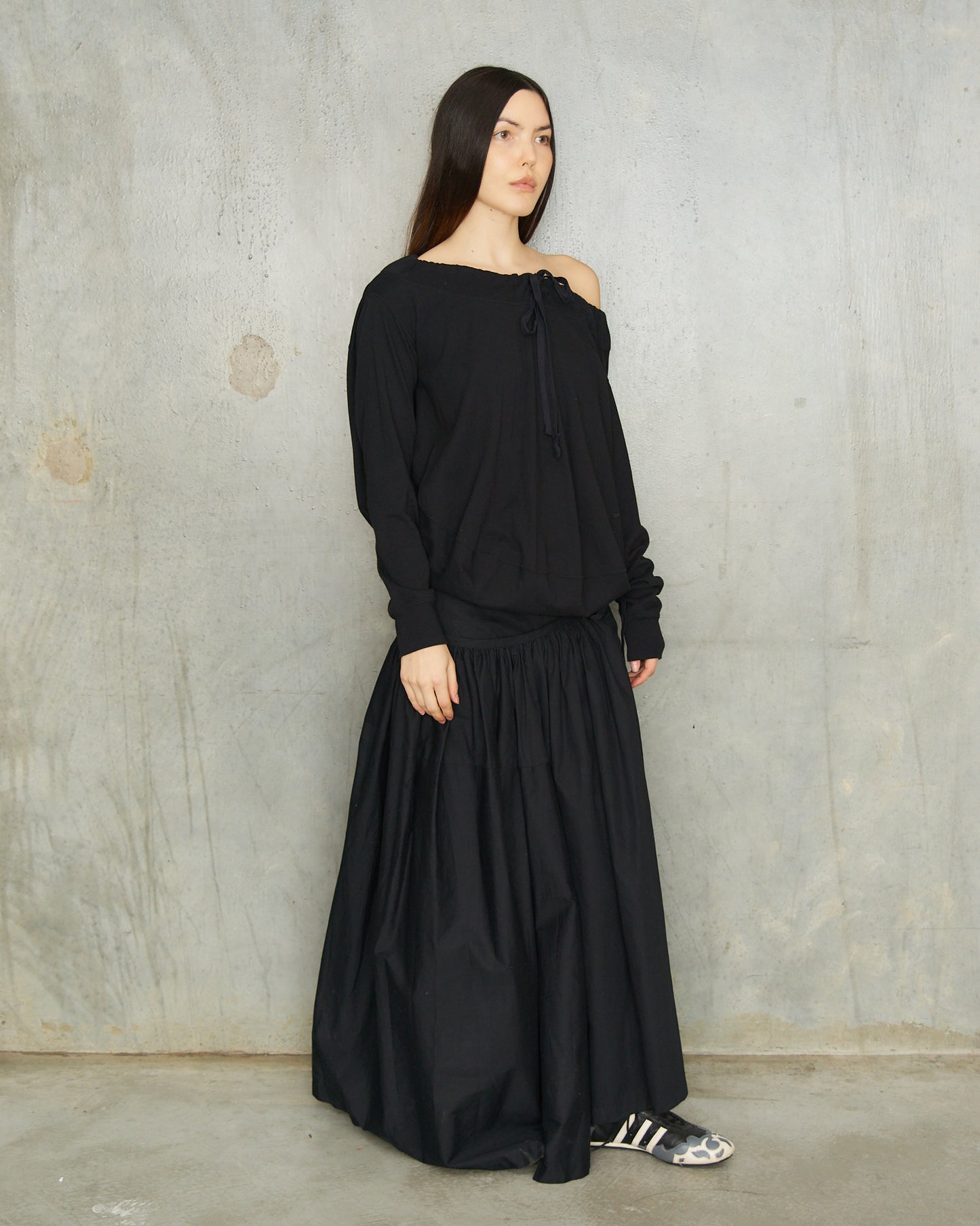 Comme Des Garcons AW2001 Black Skirt Trousers