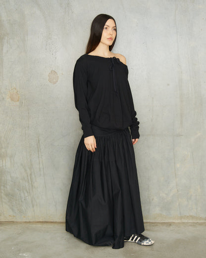 Comme Des Garcons AW2001 Black Skirt Trousers
