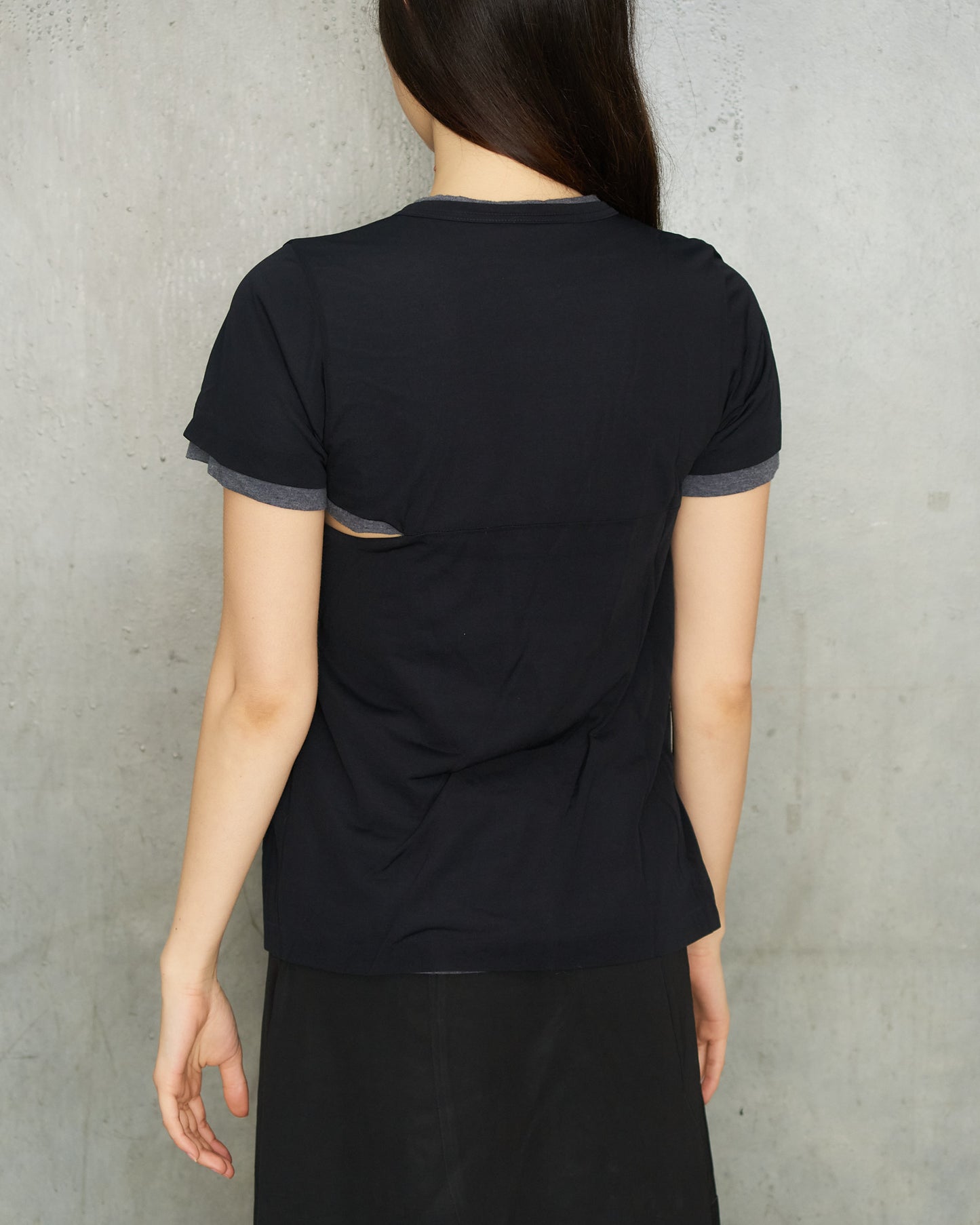 Comme Des Garcons FW1999 Double Layer Button Up Tee