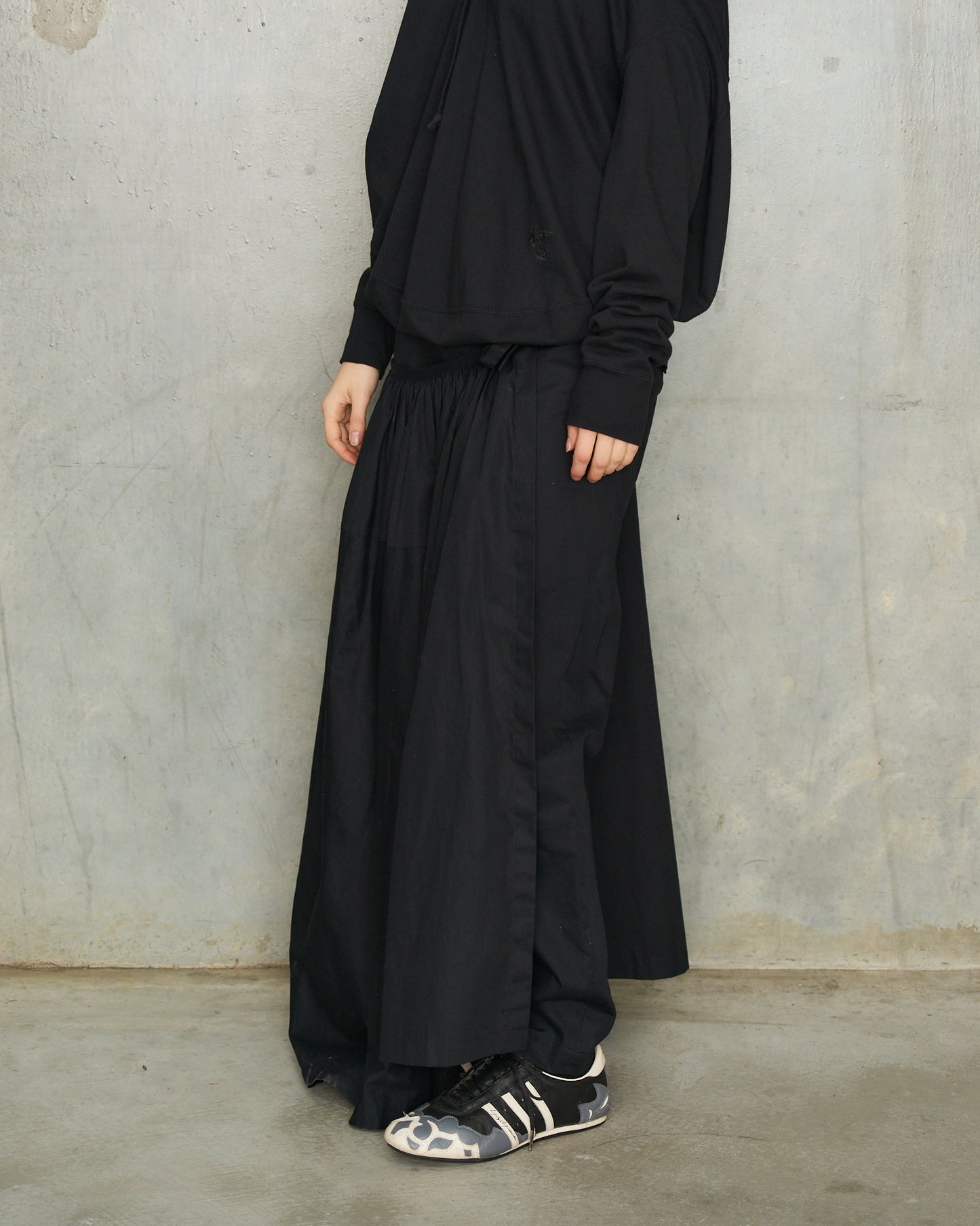 Comme Des Garcons AW2001 Black Skirt Trousers