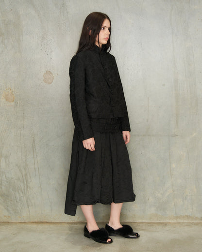 Comme Des Garcons Black Jacquard Jacket