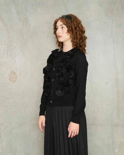 Black Rose Cardigan