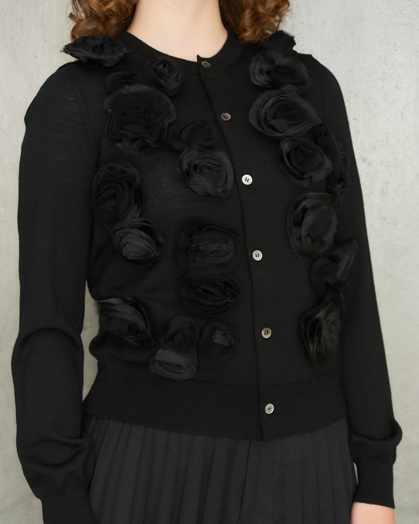 Black Rose Cardigan