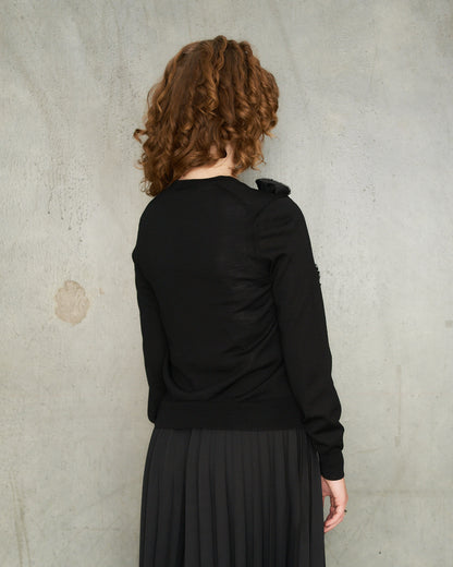 Black Rose Cardigan