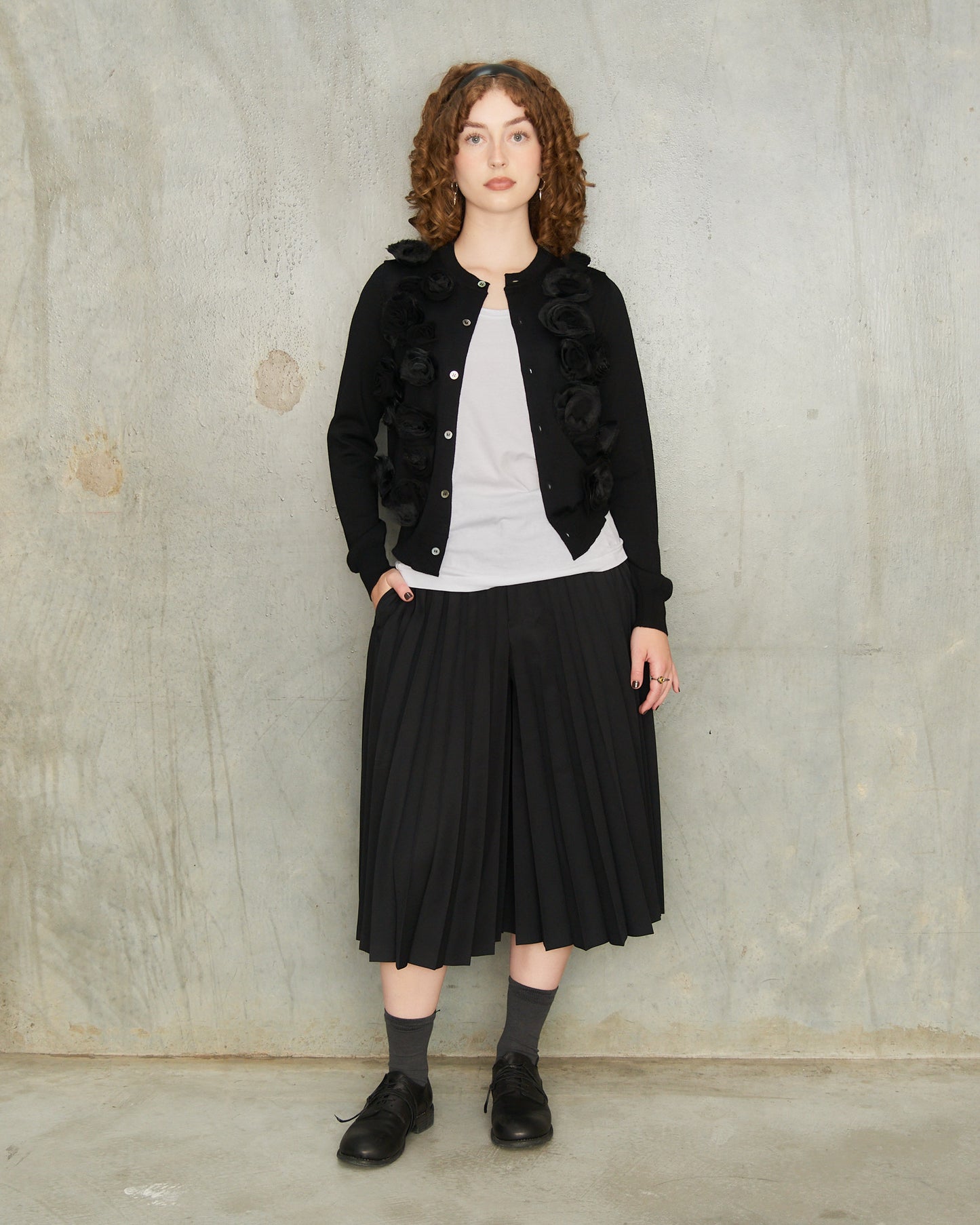 Black Rose Cardigan