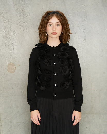 Black Rose Cardigan