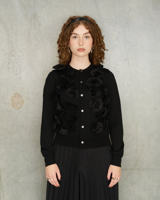 Black Rose Cardigan