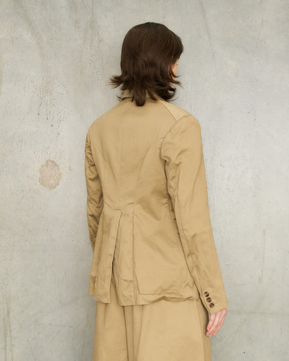 Khaki Tailored Dart Jacket