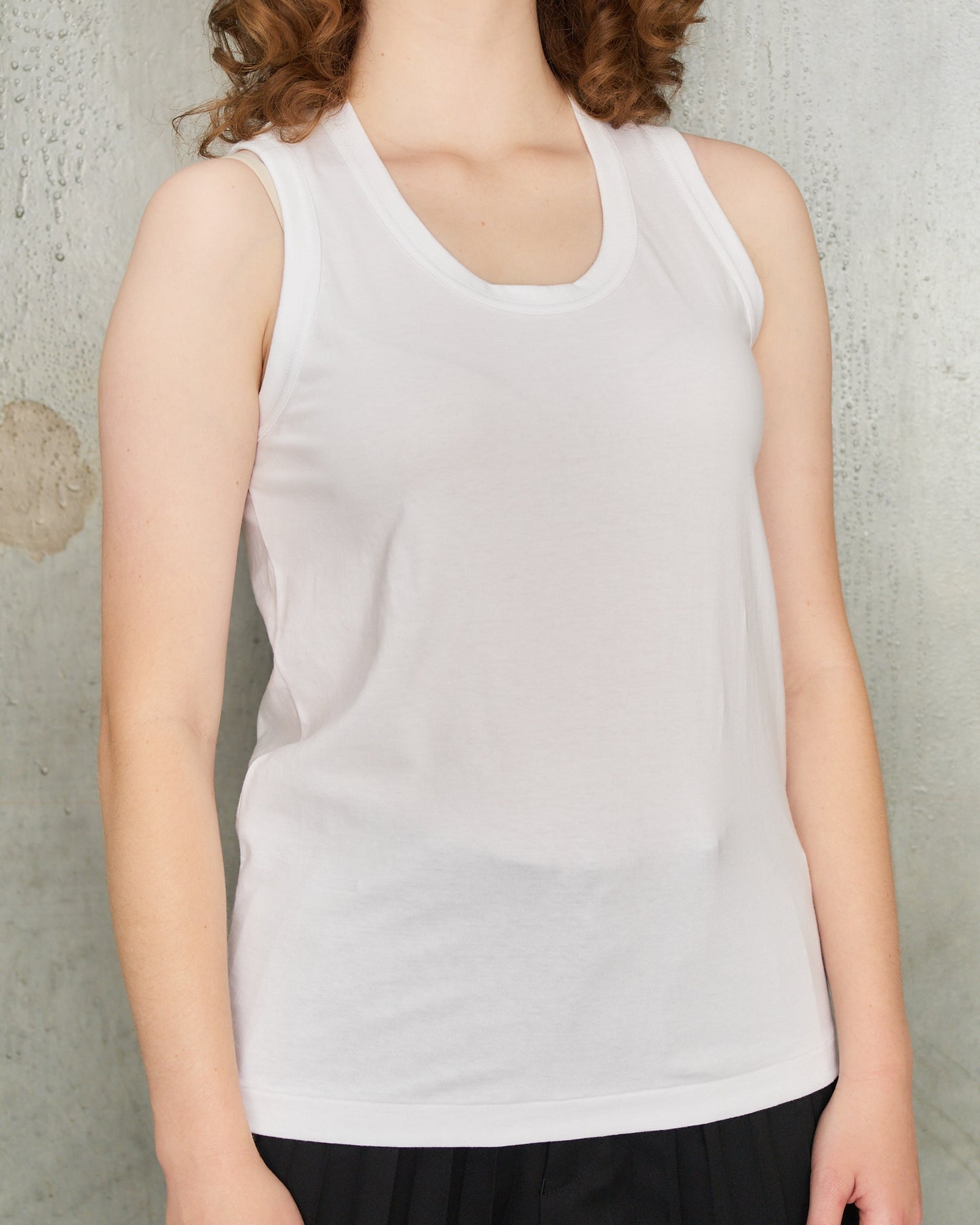 White Classic Tank