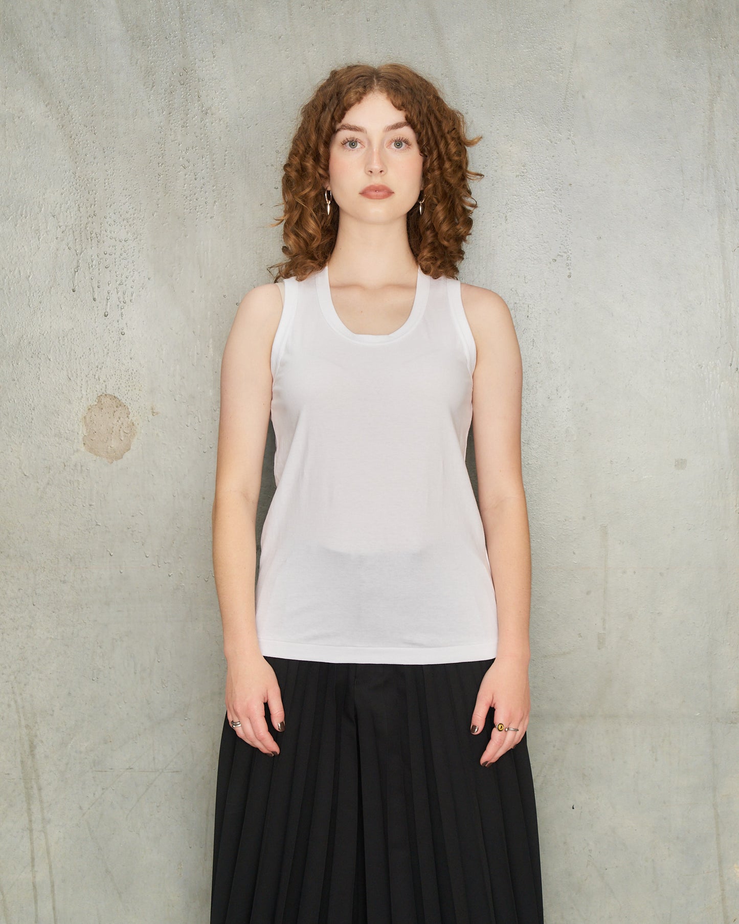 White Classic Tank