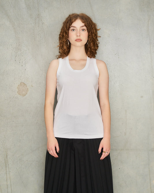 White Classic Tank