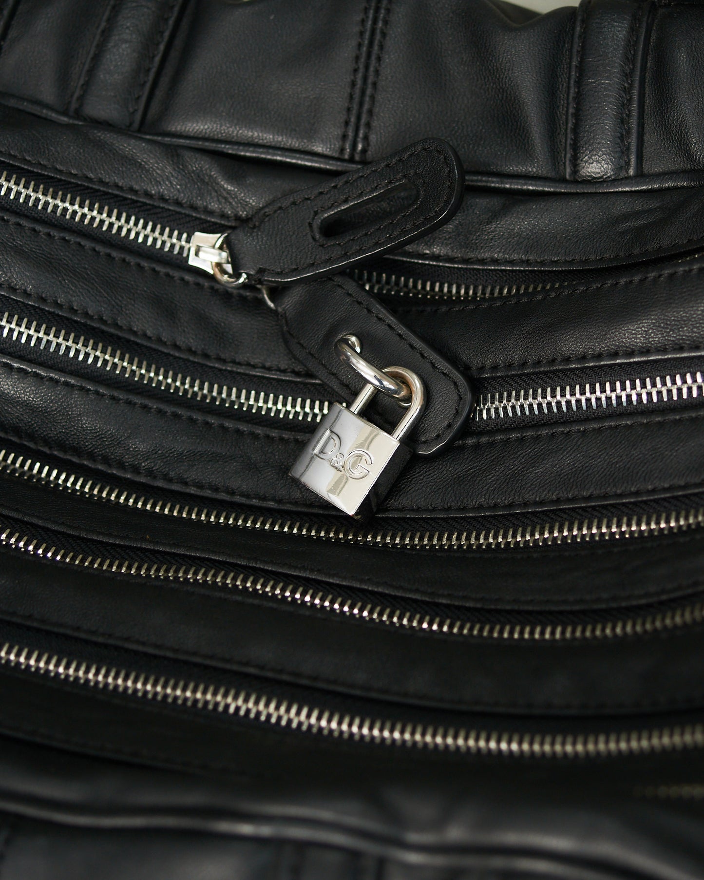 D&G Black Leather Bag 