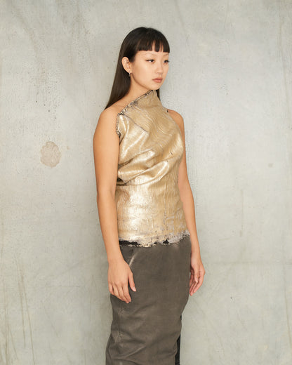 Gold Denim Athena Top