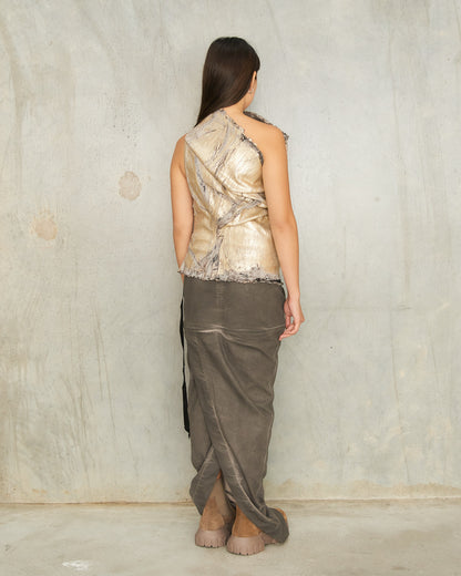 Gold Denim Athena Top