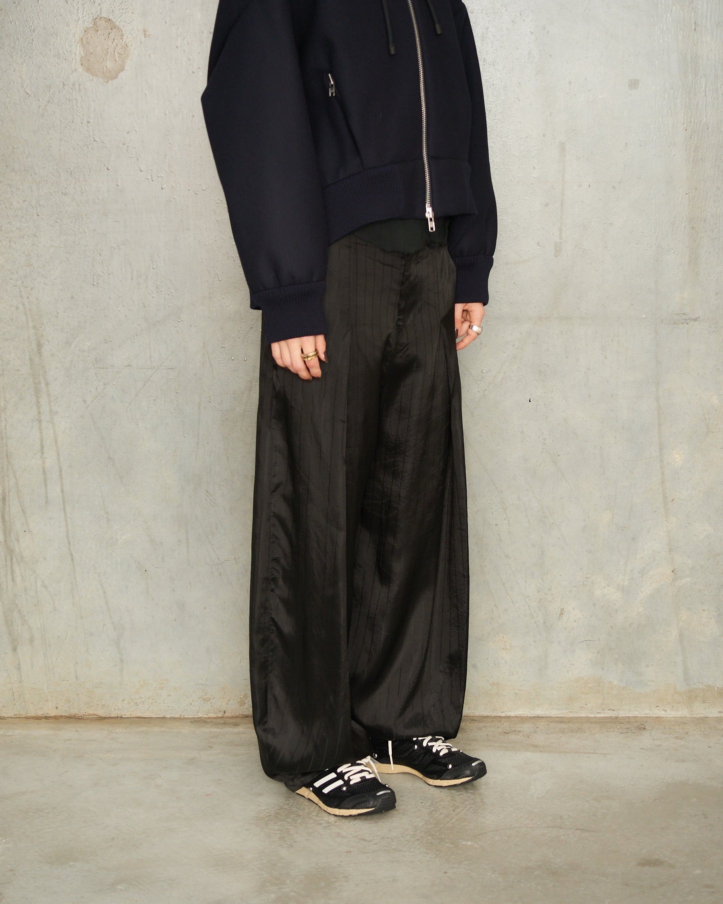 Black Stripe Jasmine Trouser