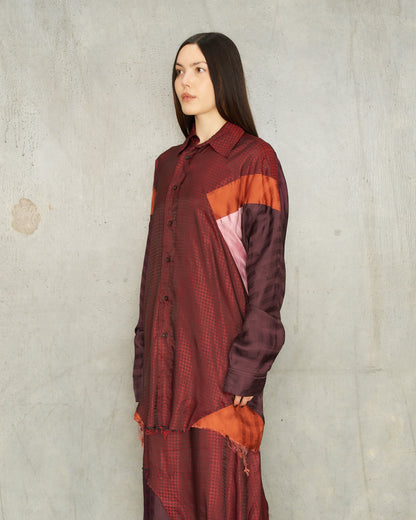 Red Optical Flex Shirt