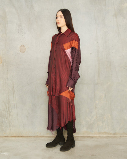 Red Optical Flex Shirt
