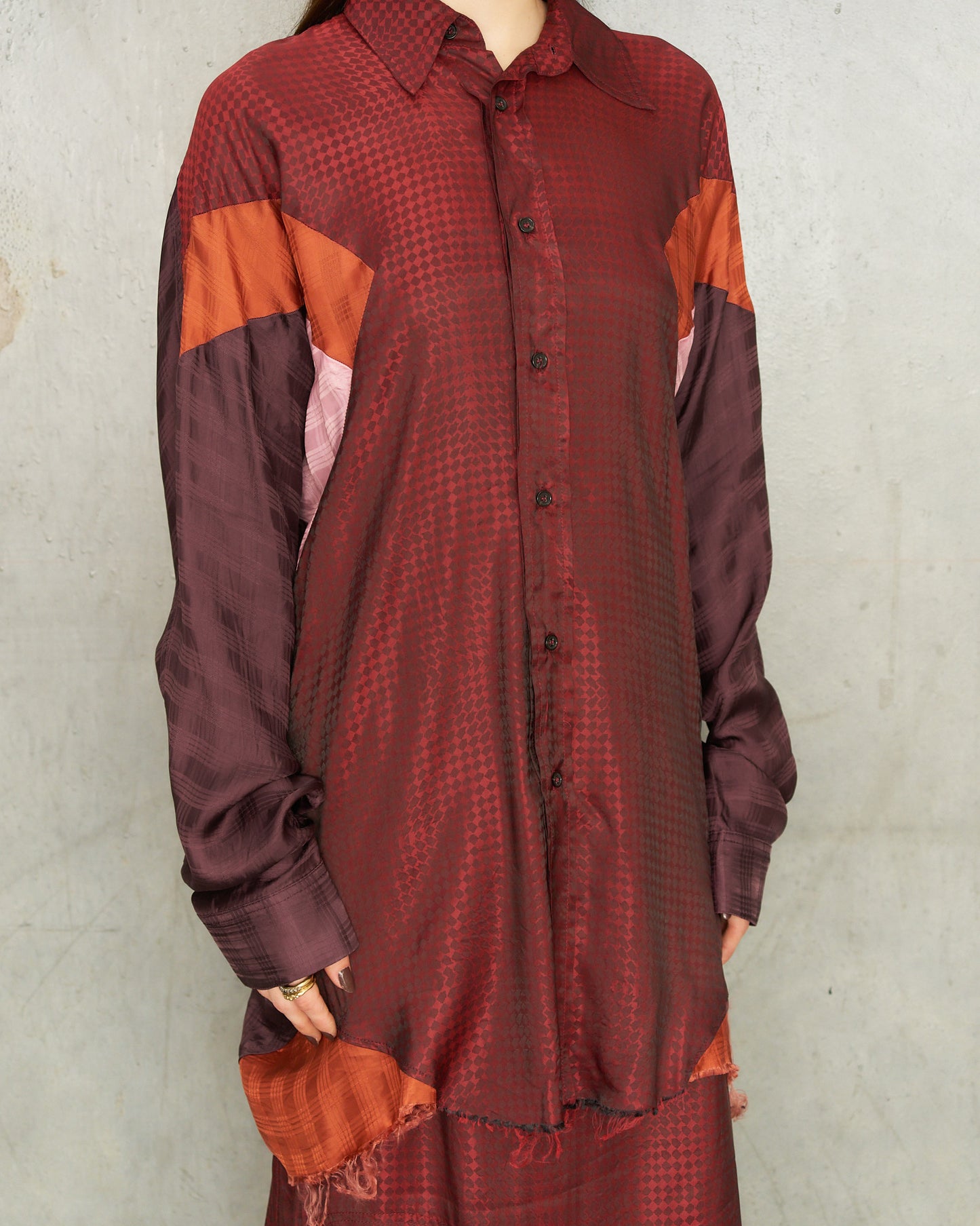 Red Optical Flex Shirt