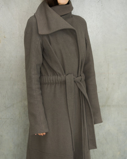 Gareth Pugh Grey Wool Coat