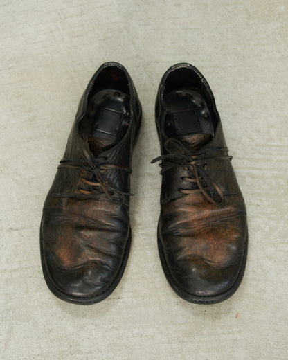 Guidi Black and Brown Derby