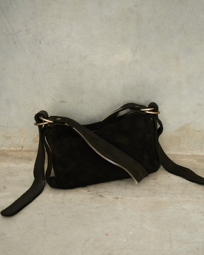Black Q150 Small Crossbody Bag
