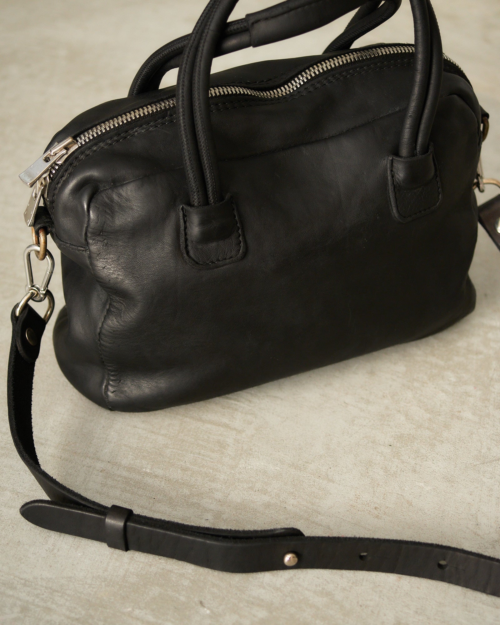 Guidi Black Rg01 Handle Bag Black RG01 - DILETTANTE – Dilettante