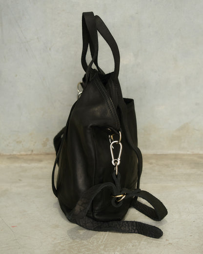 Black SH6 Small Tote Bag