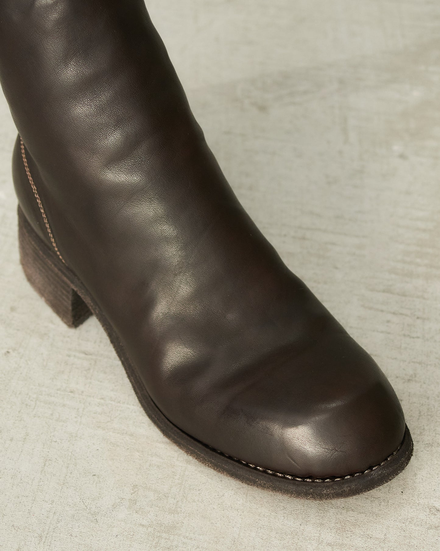 Brown NB06 Back Zip Boots