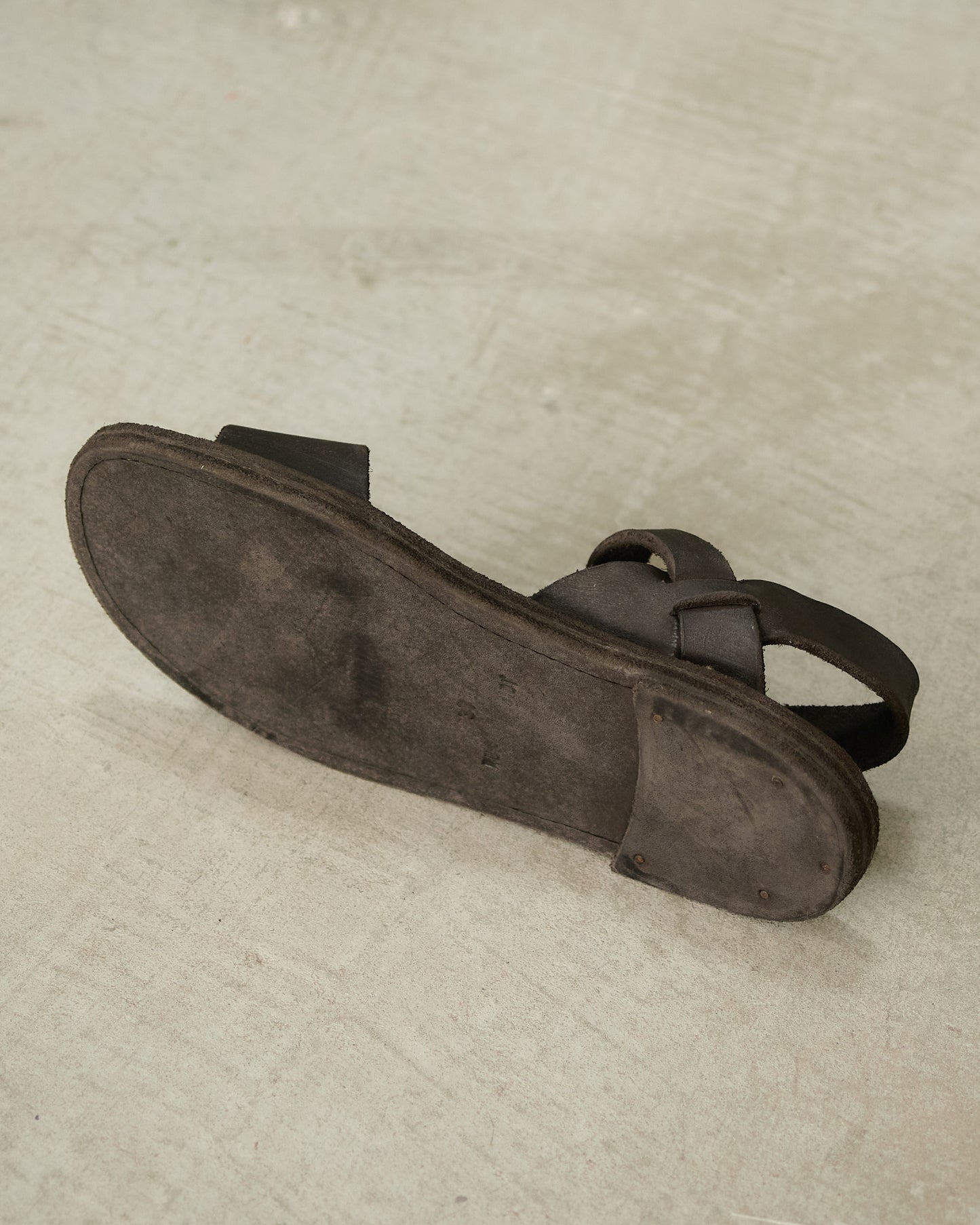 Dark Brown RNT01 Strap Sandal