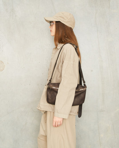 Dark Brown BV07 Grain Medium Bag