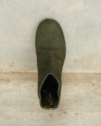 Military Green 796ZI Metal Heel Boots